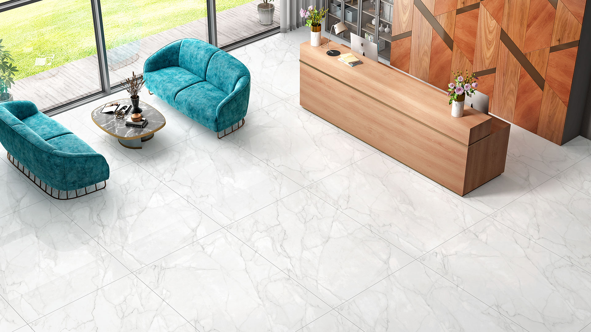 Super White Polished