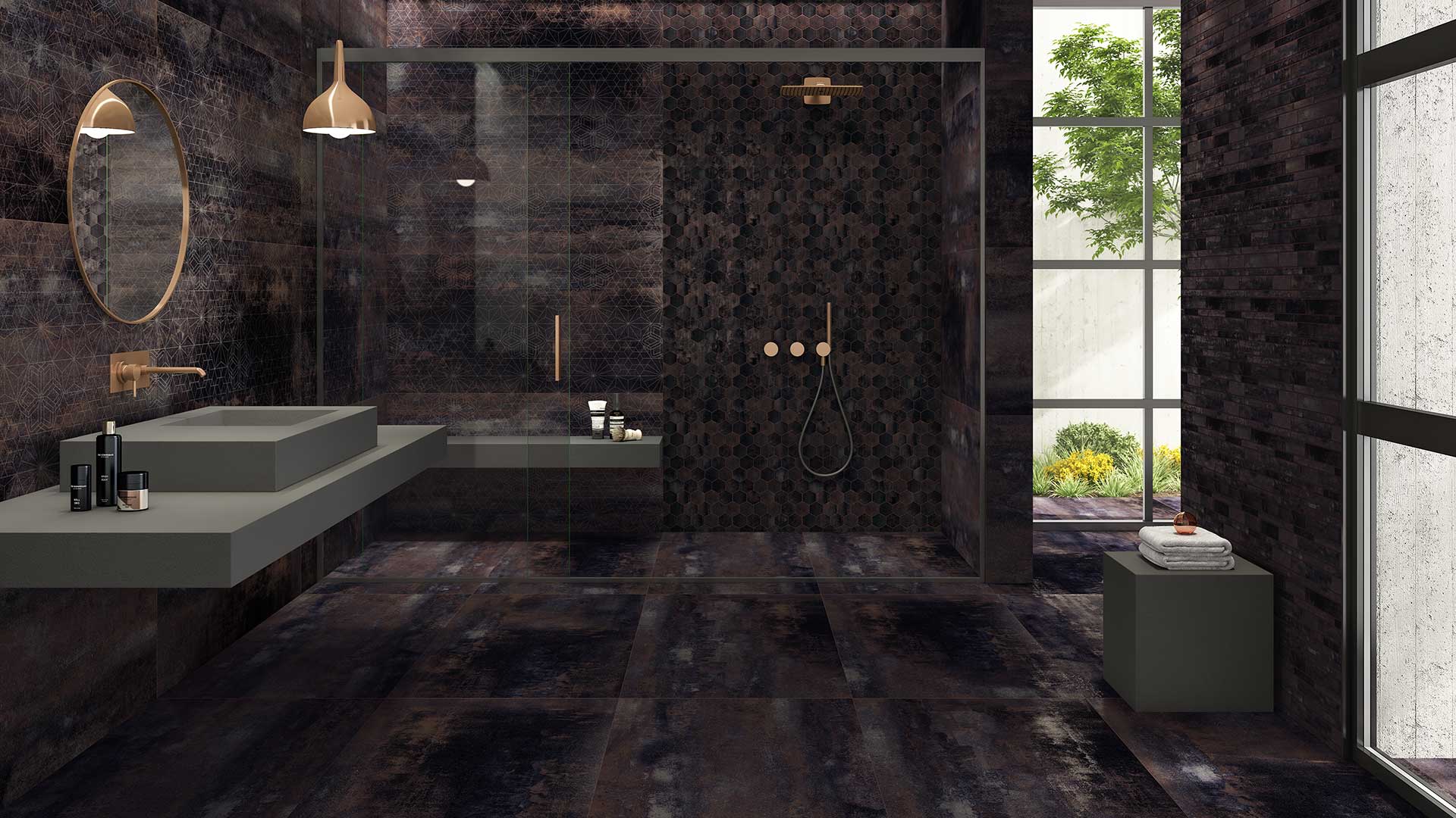 OXIDE COPPER DECOR