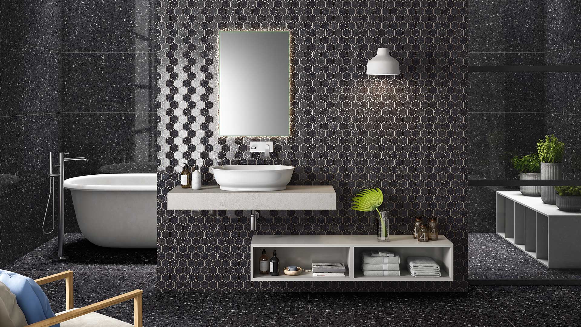 TERRAZO CARBON